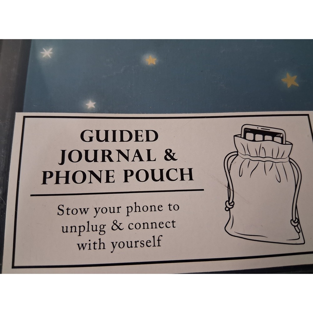 Guided Journal & Phone Pouch Set Disconnect To Reconnect Gift Stationary